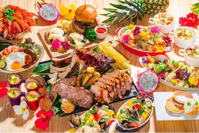 【シェラトングランドホテル広島】ブッフェレストラン「ブリッジ」にて「 アメリカ・ハワイフェア」 開催