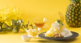 「エスプーマ」の“ふわっふわ食感”がたまらない！白桃やパインなど厳選フルーツを贅沢に使用、「洋」のかき氷3種を湘南鎌倉クリスタルホテルが提供開始