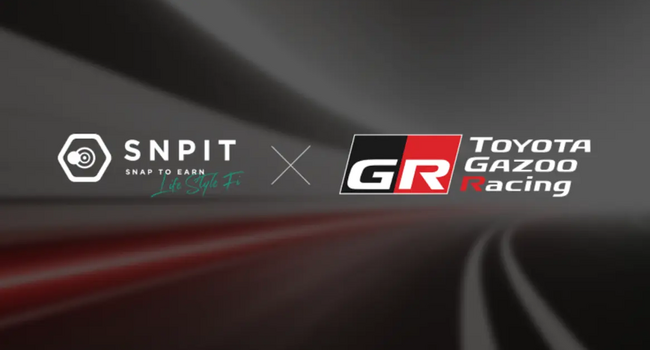 Snap to Earn「SNPIT（スナップイット）」、TOYOTA GAZOO RacingとのコラボカメラNFT完売のお知らせ