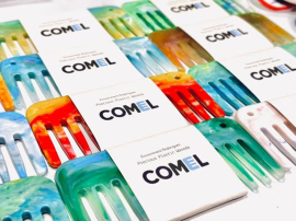 再生プラスチック製コーム「COMEL」 再生プラスチック製コーム「COMEL」