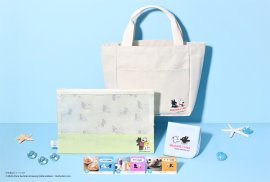 「リサとガスパール×カフェ・ド・クリエ 2025サマーバッグ」イメージ