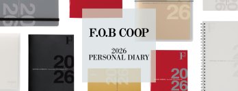 『F.O.B COOP』ダイアリー 2026　発売日：2025年8月18日より順次