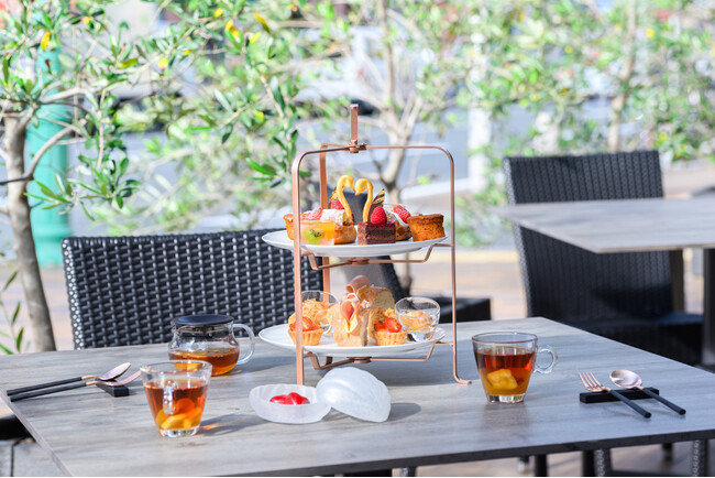 神戸の街を味わうレトロかわいいミニアフタヌーンティー「Meets KOBE」が再登場！／ザ ロイヤルパーク キャンバス 神戸三宮