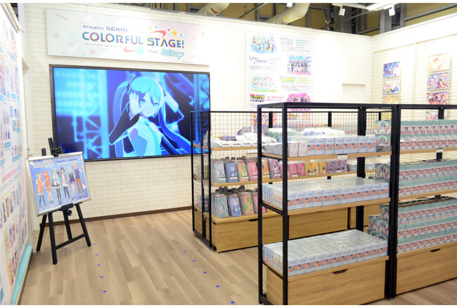 「アニメイト大阪・関西万博店」POP-UPスペース第7弾『プロジェクトセカイ カラフルステージ！ feat. 初音ミク』が7月17日まで開催中！　スペース内の様子を写真とともにご紹介!!