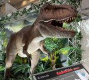 動く恐竜ロボット