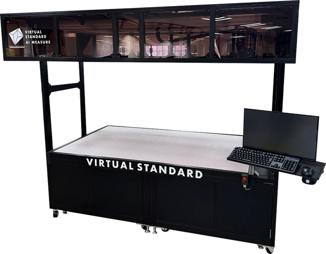 豊島がアパレル製品AI自動採寸装置「 VIRTUAL STANDARD AI MEASURE 」の第2号機を開発