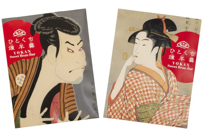 榮太樓總本鋪、“東京の日”に浮世絵パッケージのひとくち煉羊羹を発売