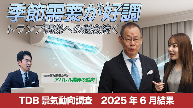 2025年6月の景気動向最新レポート：季節需要の先取りと半導体・自動車が回復基調、アパレル業界は苦戦するも異業種参入の新たな動きも