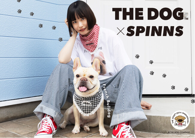 【第一弾の全30種Ｔシャツ好評販売中！】THE DOGとのコラボレーション第二弾が決定。今度はワンちゃんと一緒に楽しめるアイテムも(ハート)