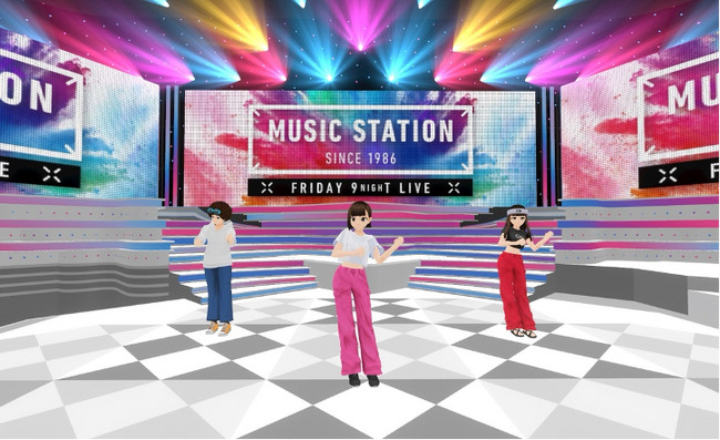 ７月１８日（金）『ミュージックステーション SUPER SUMMER FES 2025』とコラボしたスペシャル企画開催!!「Mステバーチャルセット」にFRUITS ZIPPER、NiziU、50TA…