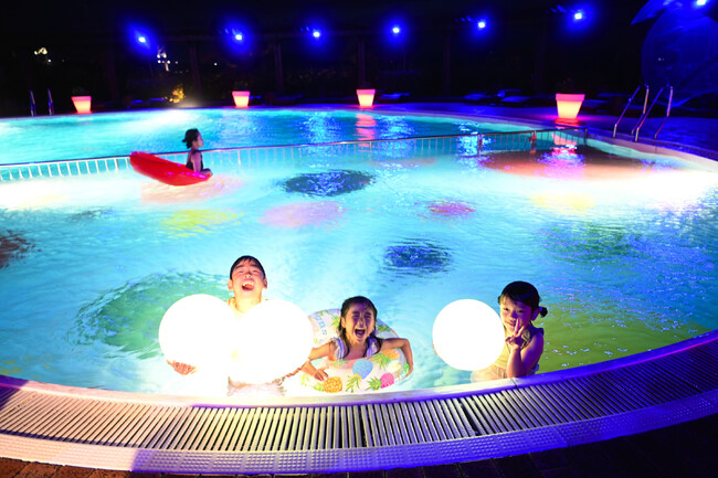 関西からアクセス◎【アオアヲ夏の宝箱】絶景温泉リゾートで家族の思い出づくり☆プライベートビーチ、酷暑にうれしいナイトプール♪