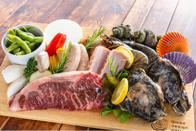 【愛知　美浜町】リニューアル！海と山の幸を堪能できる「スペシャルシーフードBBQセット」