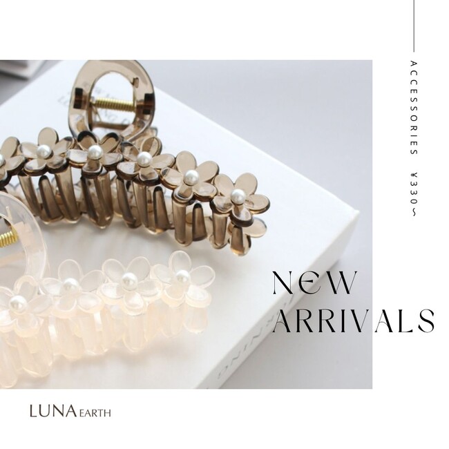 LUNA EARTH ONLINEより、レース付きアームカバーやステンレスアクセサリーの新作が7/10（木）多数入荷しました。