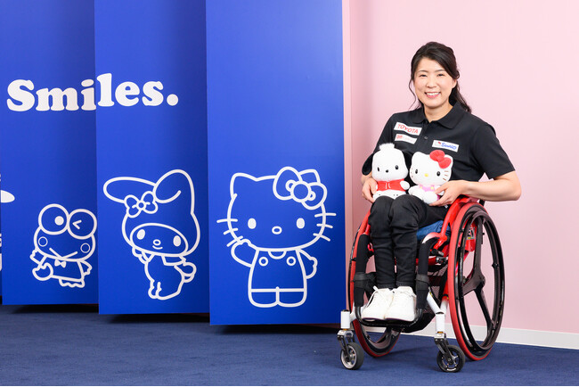 サンリオ、パラアルペンスキー・村岡桃佳選手とスポンサー契約を締結