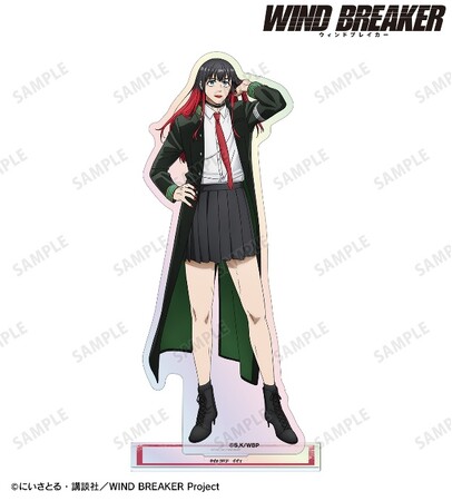 TVアニメ『WIND BREAKER』のオーロラアクリルスタンド、缶バッジ2個セット、75mmグリッター缶バッジの受注を開始！！アニメ・漫画のオリジナルグッズを販売する「AMNIBUS」にて