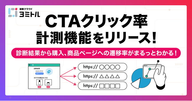 診断結果の「CTAクリック率 計測機能」をリリース