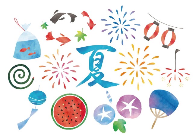 「夏といえば？」みんなが連想する行事・食べ物・遊びをランキング形式で紹介