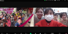 2拠点をZoomで繋げました。 2拠点をZoomで繋げました。