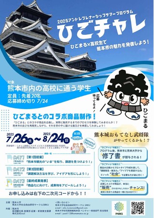 2025アントレプレナーシップサマープログラム「ひごチャレ」を開催します!