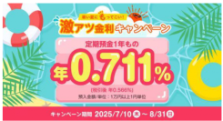 「暑い夏にもってこい！激アツ金利キャンペーン」を開催