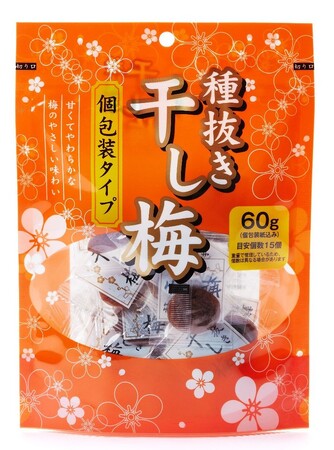 もっちり食感がくせになる!手軽に楽しめるやさしい干し梅、新発売!