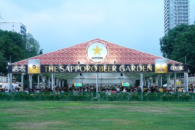 ７月１８日オープン！札幌大通公園の夏が今年もはじまる！大通公園８丁目「THE サッポロビヤガーデン」