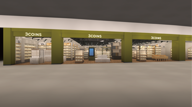 【3COINS】マレーシア初出店となる「3COINSららぽーとBBCC店」が8月16日（土）にグランドオープン