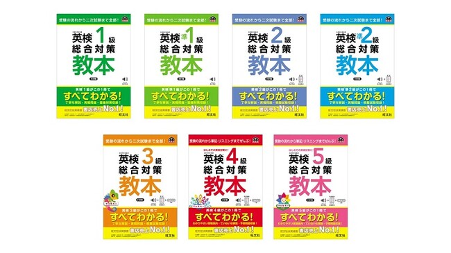 「英検(R)総合対策教本」シリーズが2024年度試験リニューアルに完全対応！7月16日（水）刊行