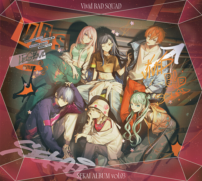 オリコン週間アルバムランキング4 位獲得！「Vivid BAD SQUAD SEKAI ALBUM vol.3」
