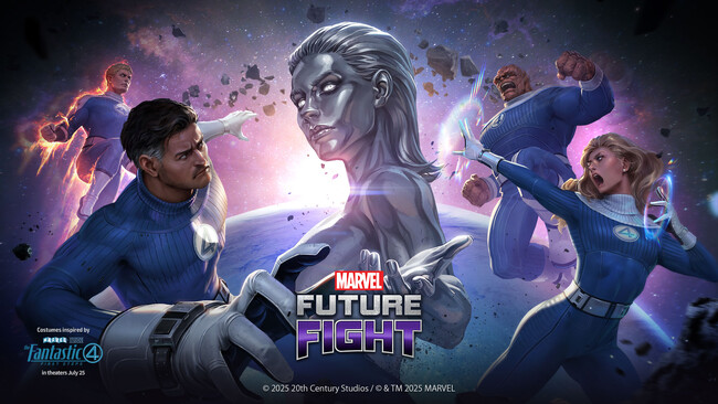 『マーベル・フューチャーファイト』マーベル・スタジオの「ファンタスティック・フォー：ファースト・ステップ」にインスパイアされたアップデートを実施