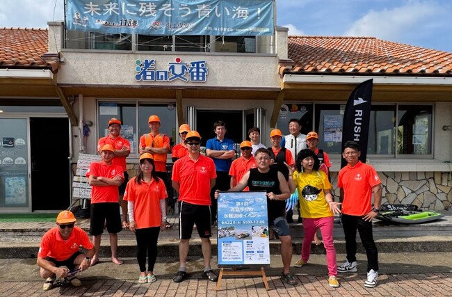 ドローンとジェットボードのビーチレスキュー実践「第3回青島テック水難訓練イベント」開催レポート