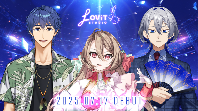 今回からラビスタ8期生が配信デビュー！芸人とVライバーの二刀流、優雅系人情派な姉御肌、マッスルエンターテイナーの3名が本日7月17日（木）に初配信
