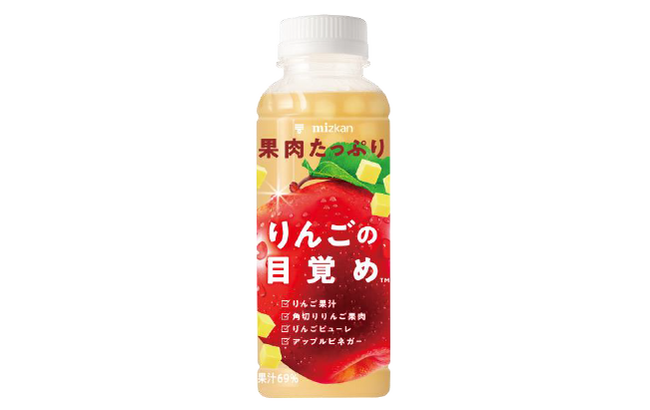 りんごが目覚めた！？ミツカンから新しい果汁飲料が登場！