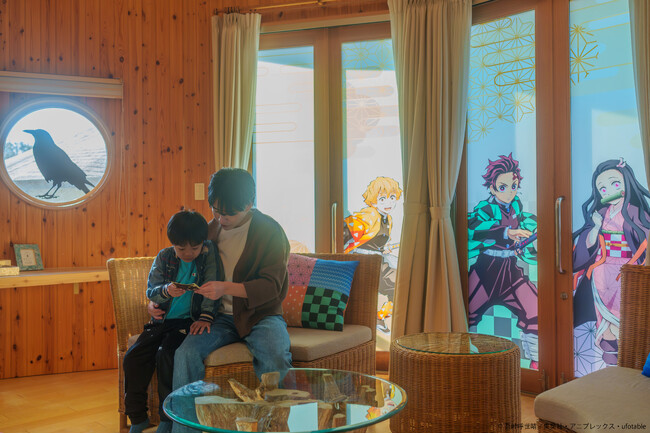 柱が遊びに来る！あなただけの特別な夜 ニジゲンノモリ×アニメ『鬼滅の刃』コラボルーム 「絆のコクーン」がパワーアップ！