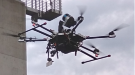 3D点群測量用ドローン