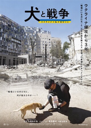 “もう一つの闘いの記録がここにある。”『犬と戦争　ウクライナで私が見たこと』DVDが9月17日（水）に発売決定！