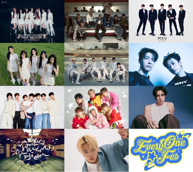8月30日開催「JAPAN-KOREA ＜EveryOneFes＞ in AichiSkyExpo2025」最終ラインナップ発表 日韓アーティストが愛知に集結！