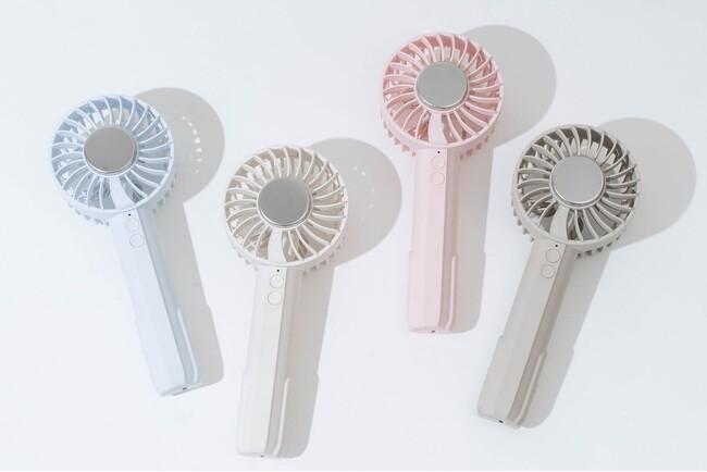 【冷却プレート付きがお得に買える！1100円引き】Suzumi（すずみ）ハンディファン×即冷える冷却プレート×かわいいデザイン！くすみカラー＆さらさらマット質感【楽天市場店限定クーポン発行中】