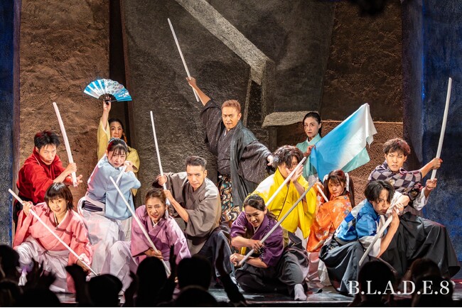 「活きた剣」で観客を魅了して来た10・Quatre　25周年記念公演『戦乱華霊廟散』で六行会ホール初進出決定！