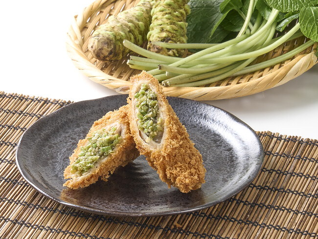「安曇野産茎わさびの巻きかつ」を7/30(水)より期間限定販売　～「夏のミックスフライ弁当」も同日より発売開始～
