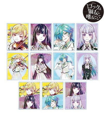 「ロックは淑女の嗜みでして」のトレーディング Ani-Art アクリルカードなどの受注を開始！！アニメ・漫画のオリジナルグッズを販売する「AMNIBUS」にて