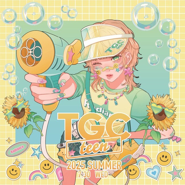 アベイル、7/30（水）『TGC teen 2025 Summer』に出演決定！紹介商品は 8/6（水）より全国の店舗・池袋サンシャインシティアルタの期間限定POP UP STOREにて販売！