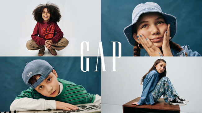 Gap、FALL 2025 GapKidsグローバルキャンペーン「Original from the start.」をローンチ