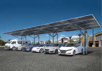 産業向け後方支持タイプソーラーカーポート「Dulight Spacious(デュライト スペーシャス)」の新仕様を7月23日(水)より販売開始