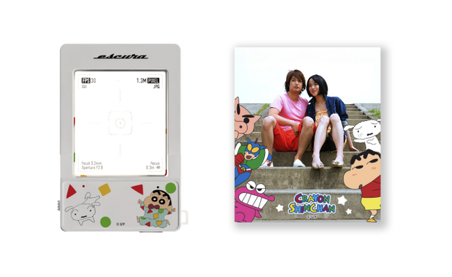 『クレヨンしんちゃん』× SNS再生300万回超えの人気カメラ「InstantSnap」が夢のコラボ！Pinkoi限定で販売開始