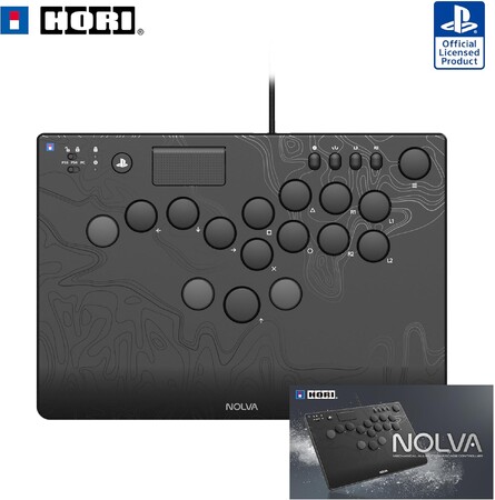【Amazon限定】「NOLVA Mechanical All-Button Arcade Controller PlayStation(R)5, Windows PC」にデジタル壁紙セットが登場！