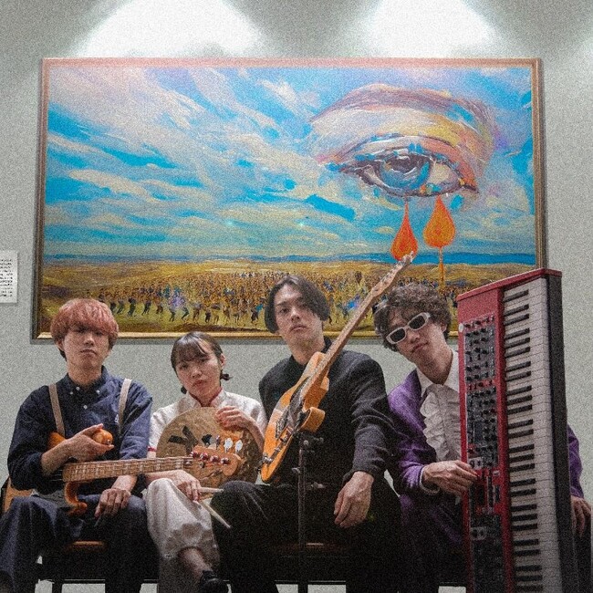 東京発キネマポップバンド、カラコルムの山々が配信SG 「甘露だらり」本日リリース&対バンツアー決定！