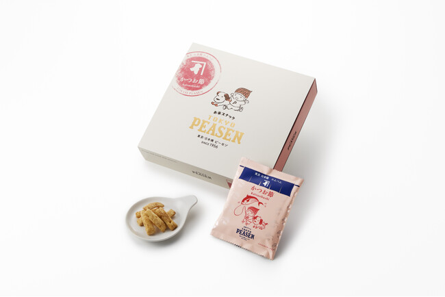 鰹節専門店にんべん×榮太樓總本鋪「東京ピーセン」　味付鰹節粉末使用「東京ピーセン にんべんかつお節」　2025年7月25日よりブランドリニューアル販売
