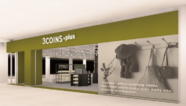 8月１日（金）3COINS＋plus イオンモールむさし村山店オープン