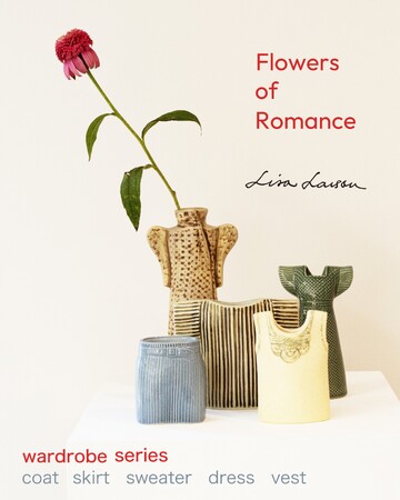 【リサ・ラーソン】洋服のかたちの花瓶「ワードローブシリーズ」、全5種類が揃いました。選べるセットも数量限定でご用意しました。